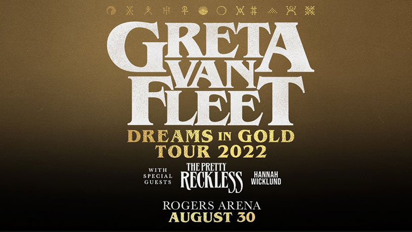 Greta Van Fleet`s Dream in Gold Tour ? Rogers Arena, Vancouver