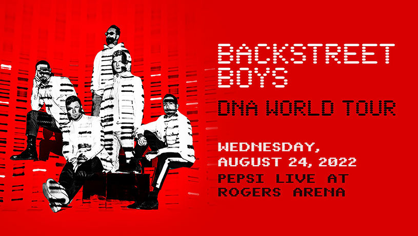 Backstreet Boys DNA World Tour at Rogers Arena on 24 August 2022