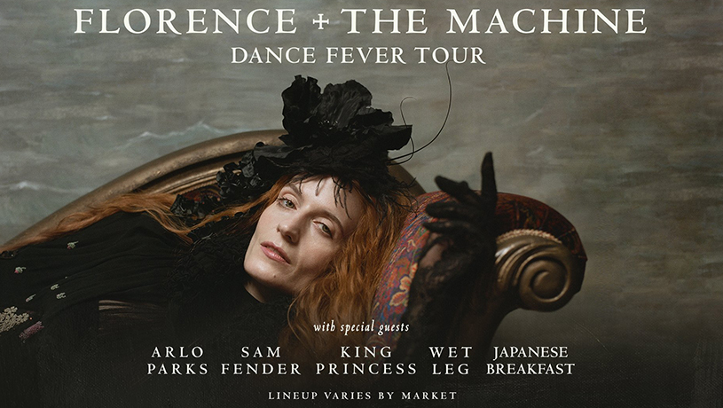 Florence and the Machine Dance Fever Tour on 4 October in Vancouver