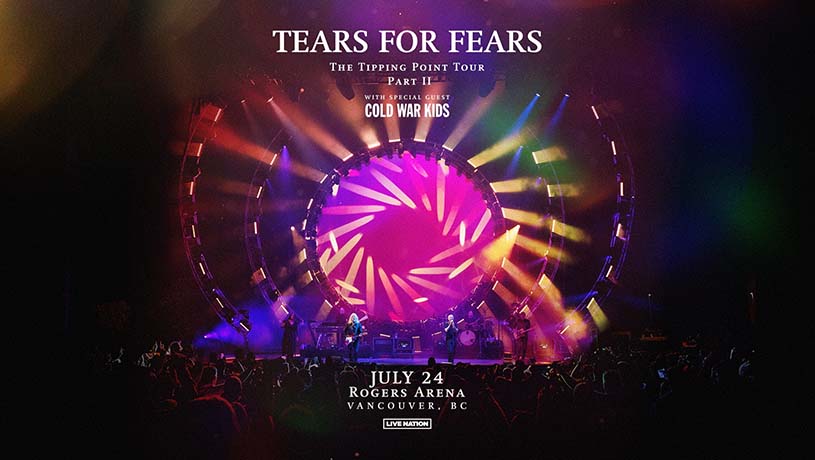 Tears for Fears at Rogers Arena, Vancouver on 24 July