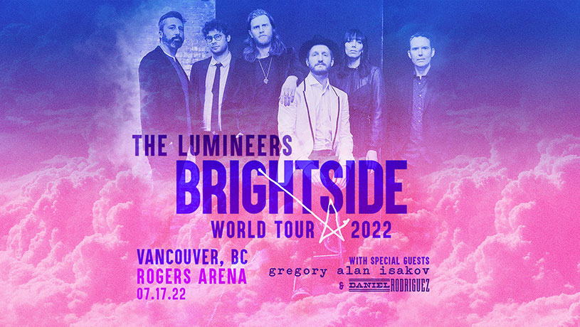 Brightside World Tour of Lumineers at Rogers Arena on 17 July 2022