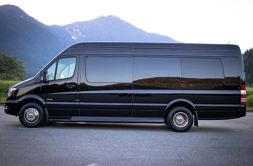 Mercedes sprinter van sales limo